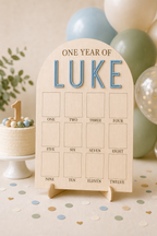Modern First Year Photo Board