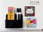 Personalized Teacher Gift Set - Whiteboard Eraser, Magnet, Caddy, and Markers