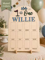 Hole in One Birthday Photo Board