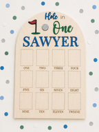 Hole in One Birthday Photo Board
