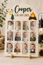 One Happy Camper Milestone Birthday Photo Board