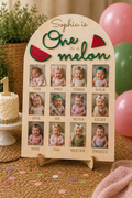 One in a Melon Birthday Photo Board