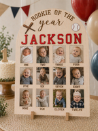 Rookie of the Year Birthday Photo Board