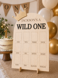 Wild One Birthday Photo Board