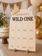 Wild One Birthday Photo Board