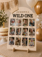 Wild One Birthday Photo Board